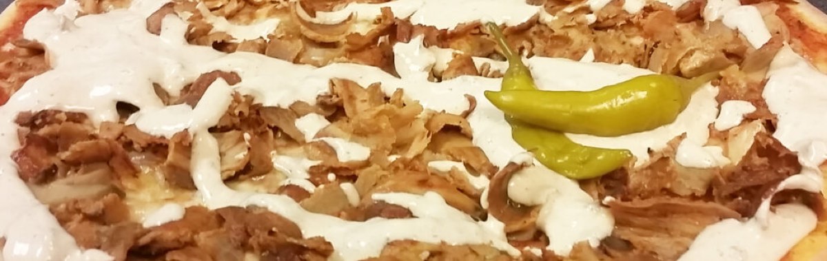 Inbakad pizza